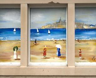 Painting on Toilets, Lanark Road